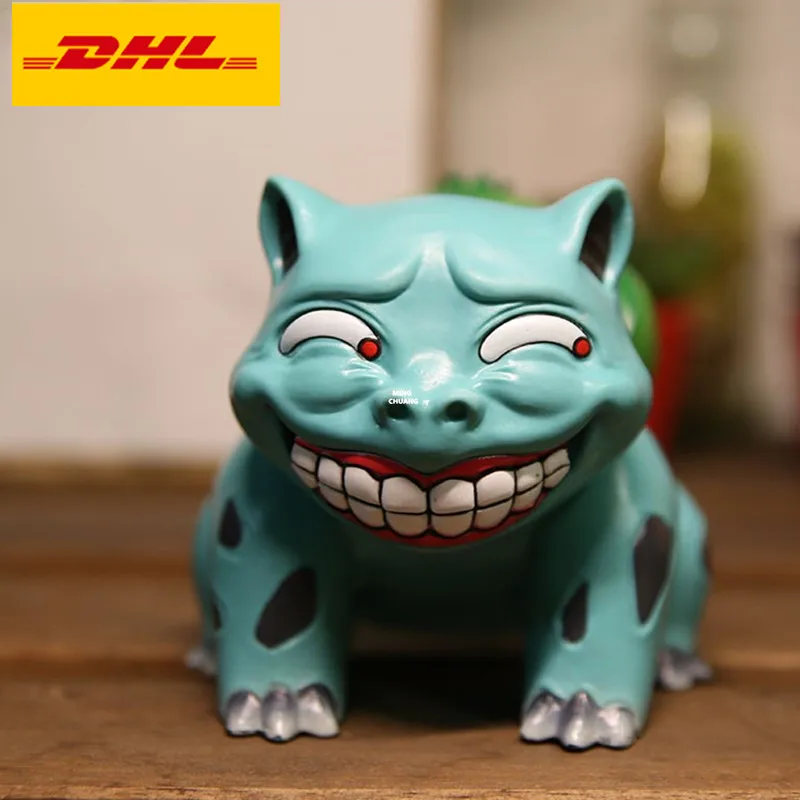 " Аниме статуя Bulbasaur бюст имитация животного полная длина портрет креативное Искусство ремесло GK фигурка игрушка коробка 10 см V674