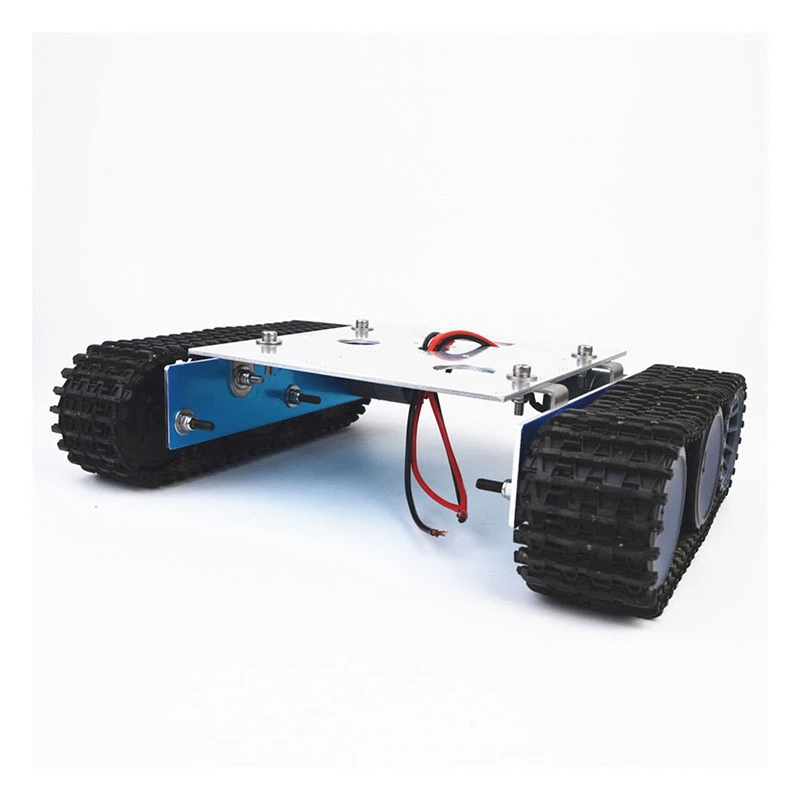 12V алюминиевый сплав DIY сборка танка робот гусеница платформа шасси комплект для