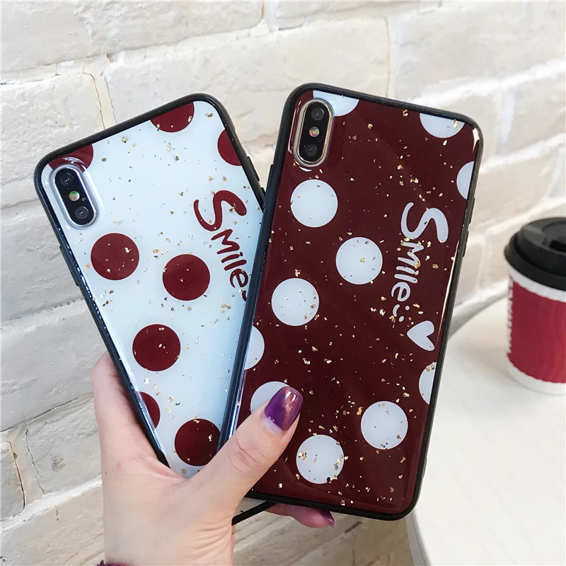 

wave point gold raindrops sparkle case for iPhone 11 Pro Max X Xr Xs 7 8 6 6s+ plus soft TPU phone capa shell fundas back cover