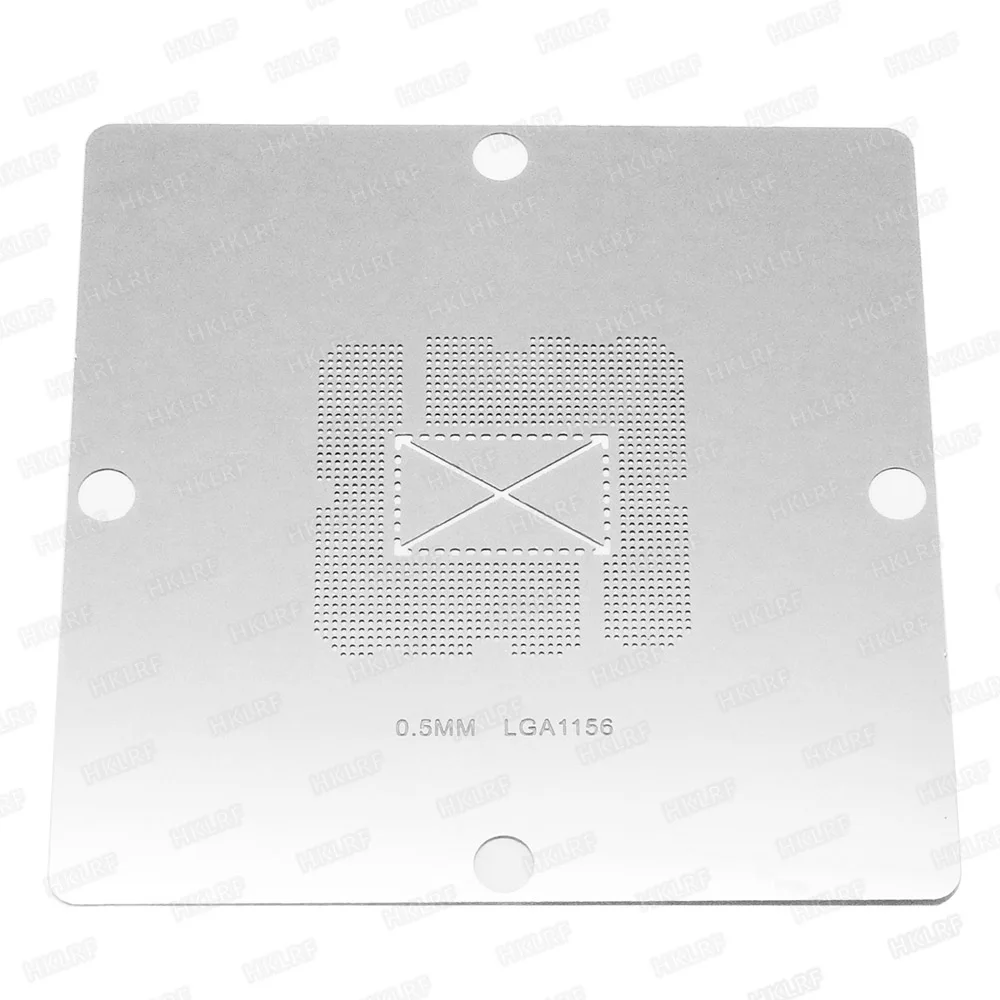 LGA 1156 0,50 мм из нержавеющей стали шаблон