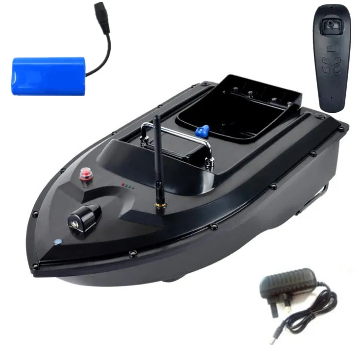 500 м RC Distacne Авто RC пульт дистанционного управления лодка для доставки прикорма и оснастки Speedboat рыболокатор корабль лодка с ЕС зарядное устройство США/Великобритания зарядное устройство 3 часа - Цвет: 1 battery UK Plug
