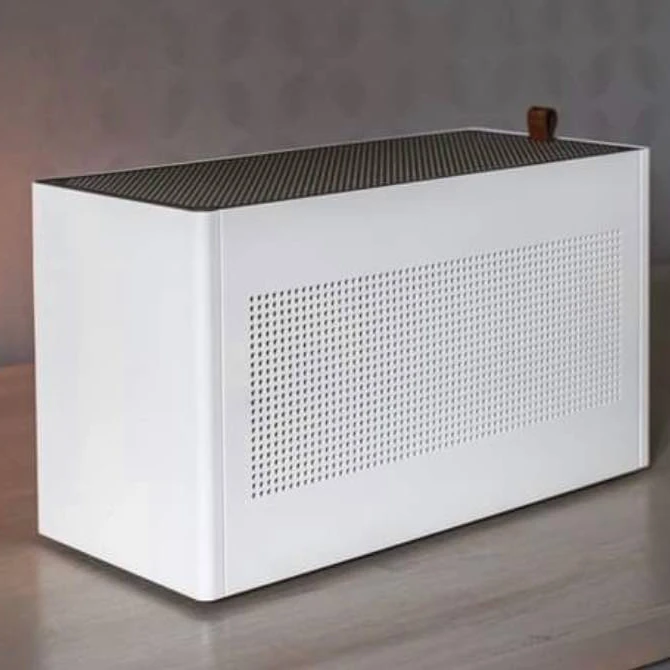 ITX Mini Case Chassis S1 A4 SFX Power Supply 240 Water-Cooled Acrylic Side Through (With PCIE 3.0 Extension Cable)