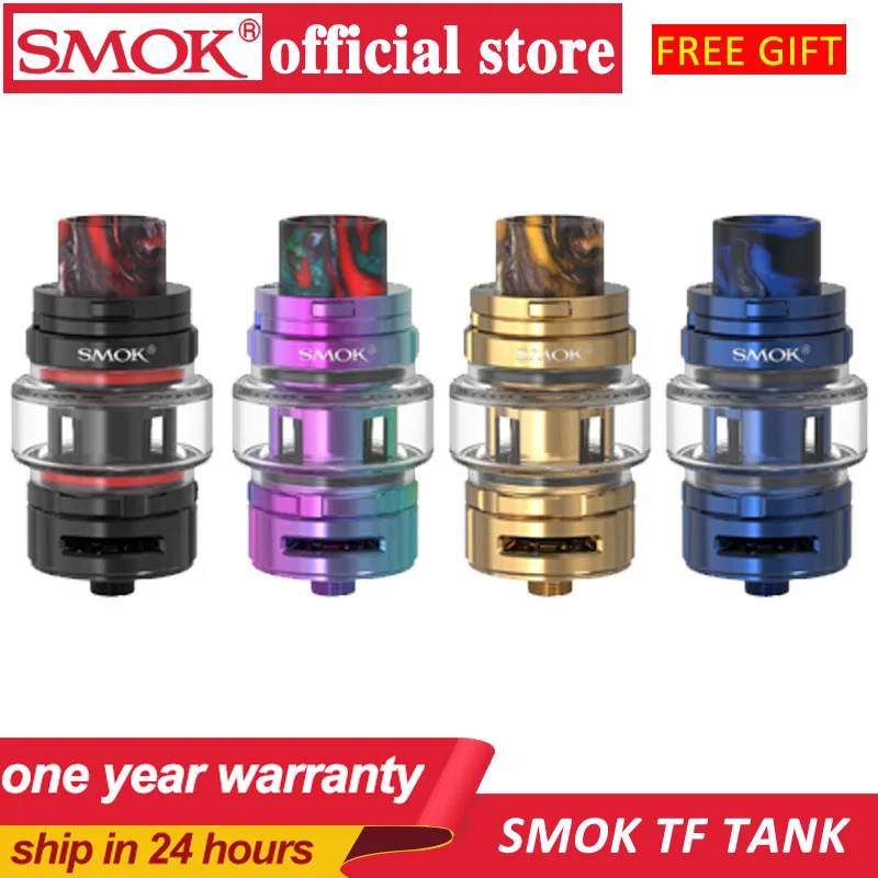

New stock Original SMOK TF Tank 6ML TF Atomizer with TF Tank BF-Mesh Coil Top Filling Vape For E-Cigarettes Morph Vaporizer