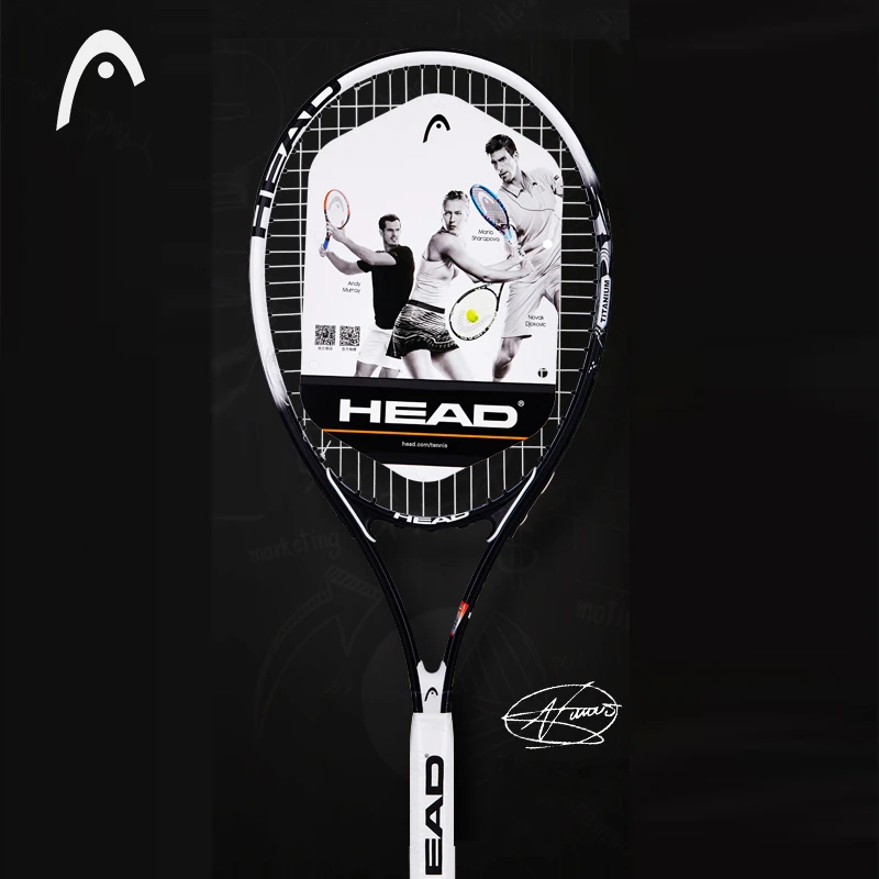 Tennis Racket with Bag Overgrip Dampener