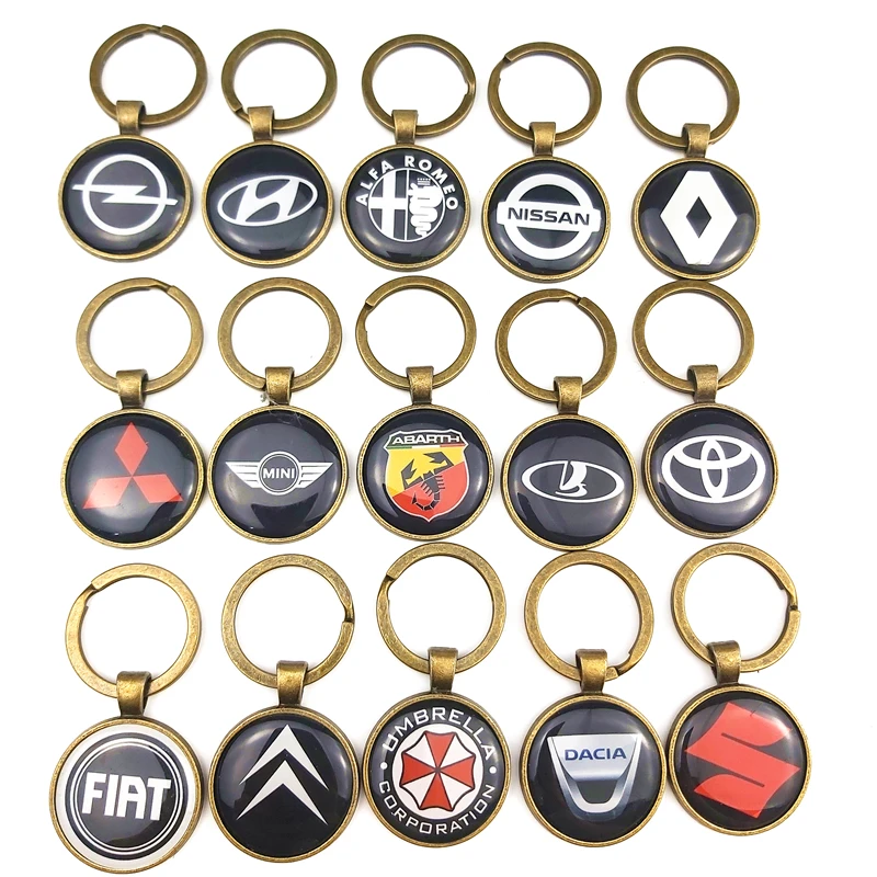 

AUTO Car Key Holder Key Rings Key Chain Hand Woven Horseshoe Buckle Keychain Car Keyring Gift Creative Auto Accessories