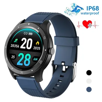 

Smart Watch Waterproof Sport Tracker WhatsApp Multifunctional Smart Bluetooth Watch IP68 Heart Rate Monitor for IOS/Andriod