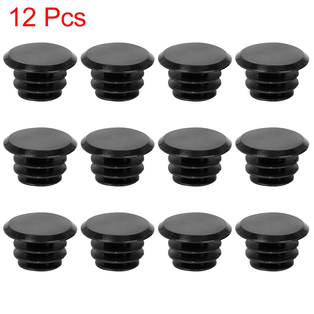 6/8/10/12 stücke Radfahren Fahrrad Lenker Bar Kunststoff End Plugs Caps Locking Grip Schwarz Rot Weiß für Mountainbike Fahrrad Zubehör – Detail 4