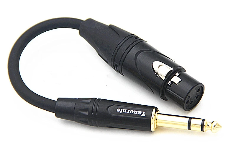 T1 t5p 4 pinos xlr equilíbrio fêmea