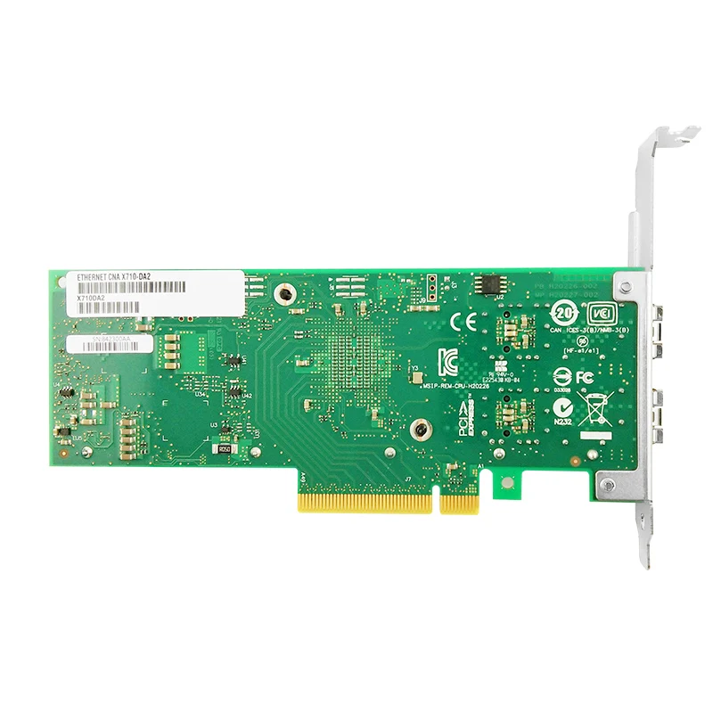 Сетевой Ethernet адаптер PCI Express 3 0x8 10 ГБ Intel X710 SFP + для подключения к сети|Сетевые