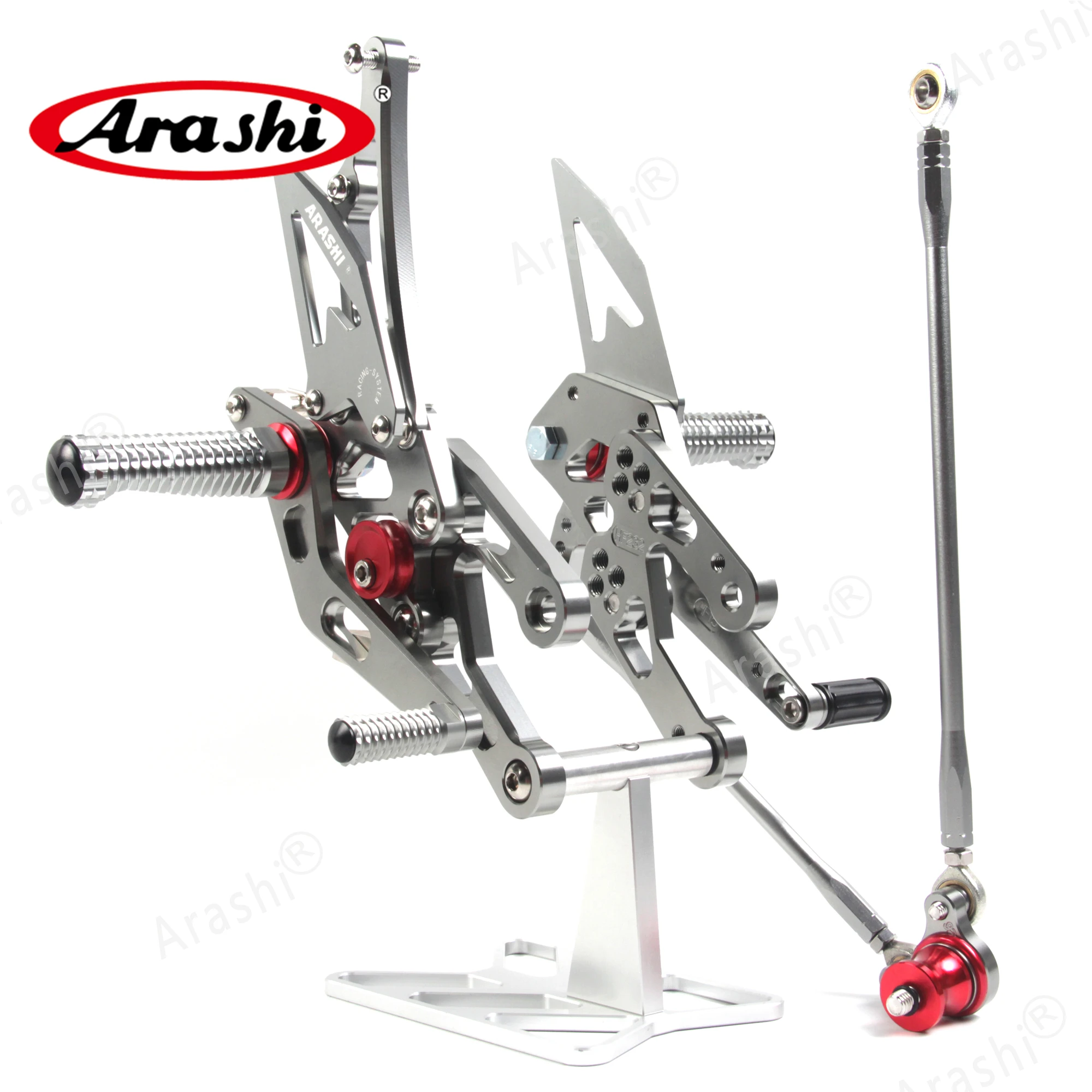 Arashi для HONDA CBR1000RR 2004 2005 2006 2007 Регулируемая подножка колышки ног наборы задних