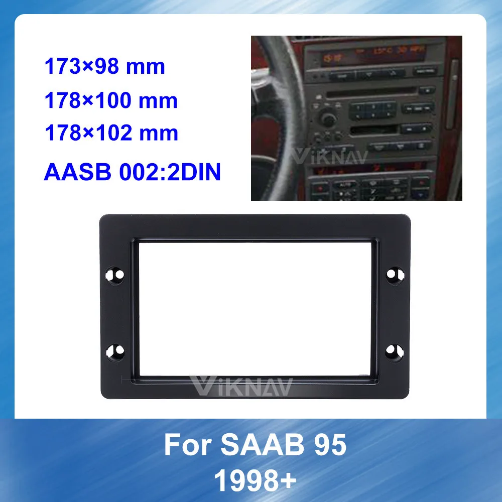 Автомобильный радиоприемник Fascia Для SAAB 95 1998 + комплект для крепления на приборную