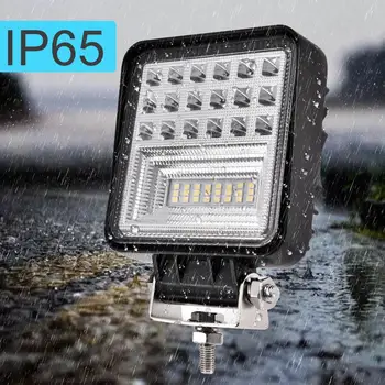 

2PCS~10PCS 48W Work Light 6500K LED Car Spot light Beam Square Off-road Lamp Light Fog Lighting Exterior For Jeep Boat/SUV/Truck