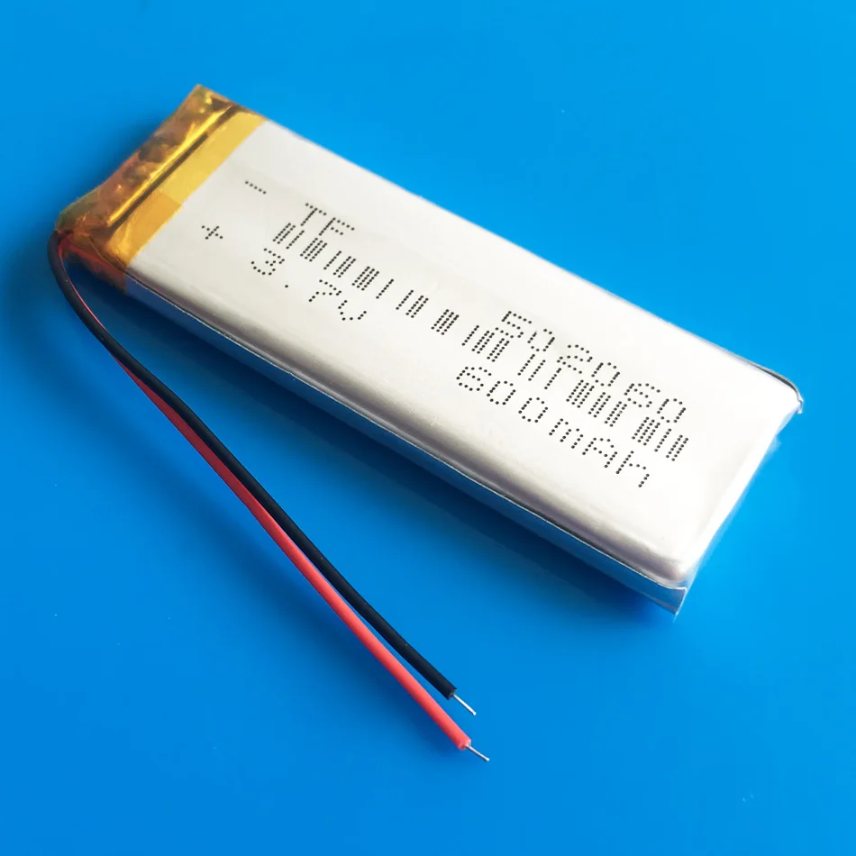 502060 3,7 в 600 мАч литий-полимерная аккумуляторная батарея для MP3 gps DVD bluetooth-рекордер гарнитура электронная книга камера