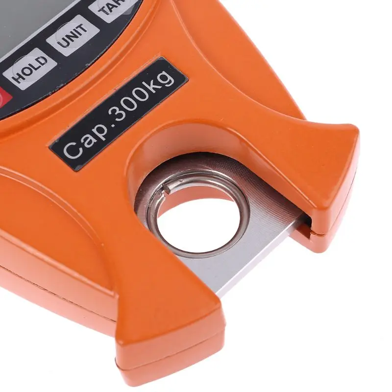 Электронные ЖК-цифровые весы 300 кг/600lb Почтовые весы промышленные сверхмощные Крановые Весы Висячие весы крюк