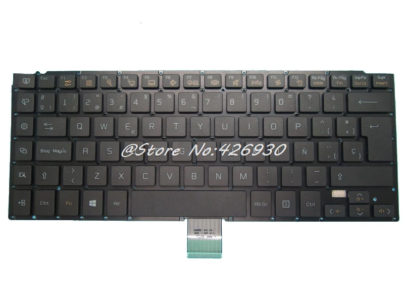 C Shell клавиатура для LG U460 Arabia SG-59100-X1A/SN5821 AEW73449804 Корея SG-59100-XRA SG-59100-XUA SN5820 английский SG-59100-40A - Цвет: Spain SP