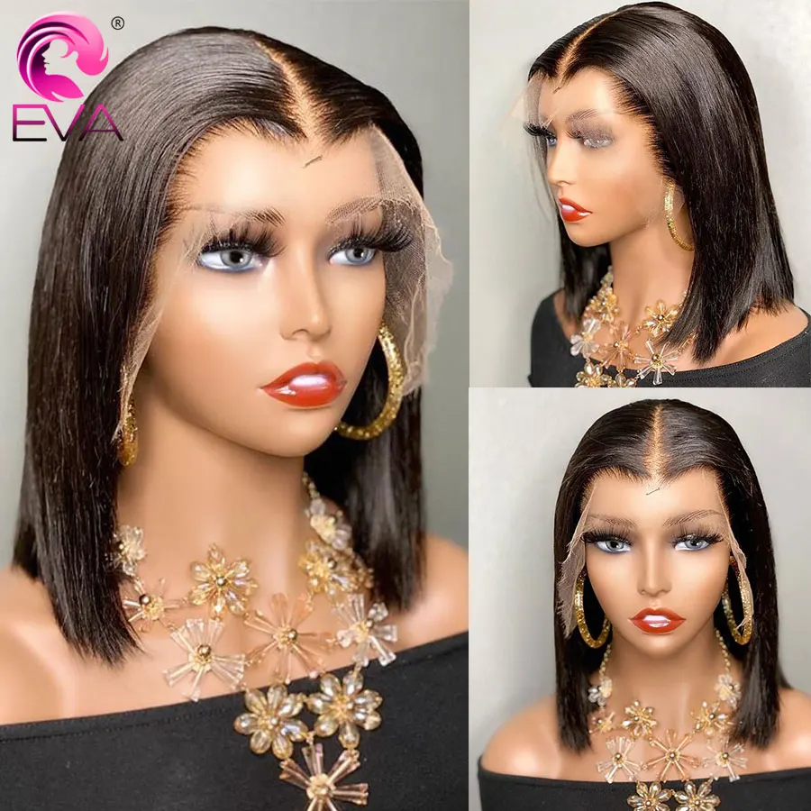 ЕВА бразильский Full Lace человеческих волос парики для Для женщин Волосы remy