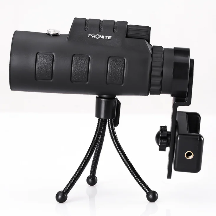 10PCS Pronite 12X50 40X60 High Power Night Vision Mobile Phone Camera Clip Single Tube Telephoto