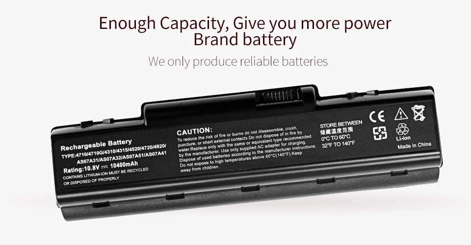 8800 мА/ч, AS07A31 AS07A41 AS07A71 Батарея для acer Aspire 4315 4320 4330 4530 4535 4535G 4710G 4710Z 4715Z 4720Z 4720G 4730