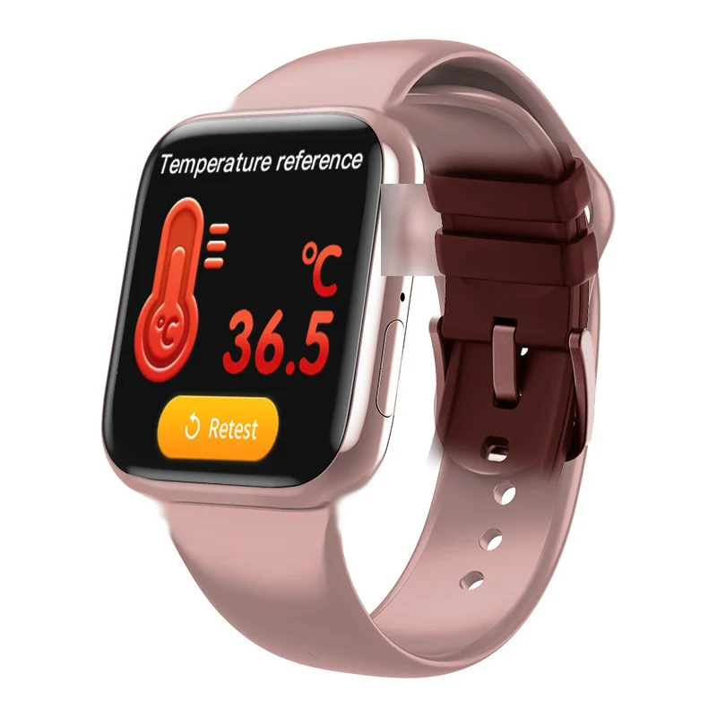 Смарт часы Smart Bluetooth w98 с функцией измерения температуры ЭКГ
