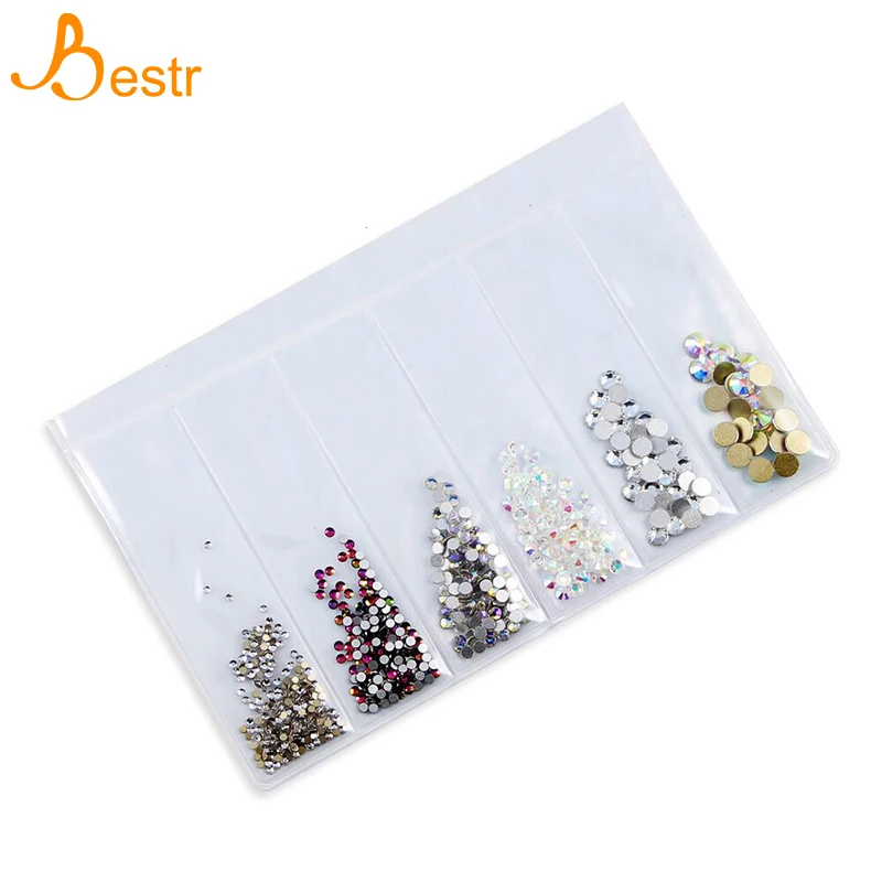 

High Light Rhinestone Acrylic Rhinestones Eye Shape Crystal AB Flat Back Nail Rhinestone 3d Non Nail Art Decoration DIY Tools