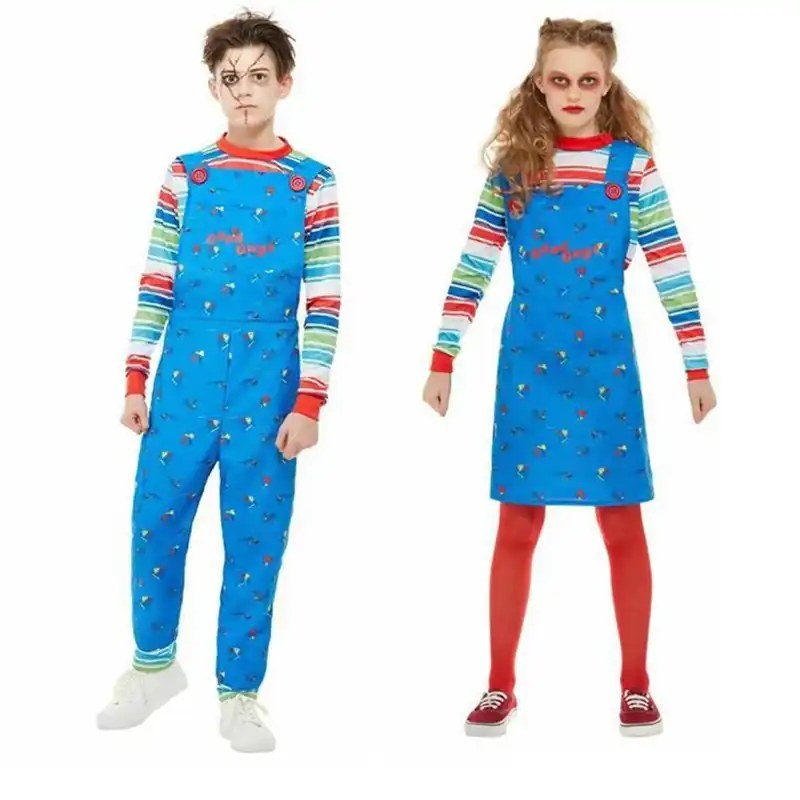 Disfraz De Halloween Para Bebes Y Ninos Disfraz De Novia De Chucky Fiesta Divertida Cosplay Fiesta Set De Ropa Aliexpress