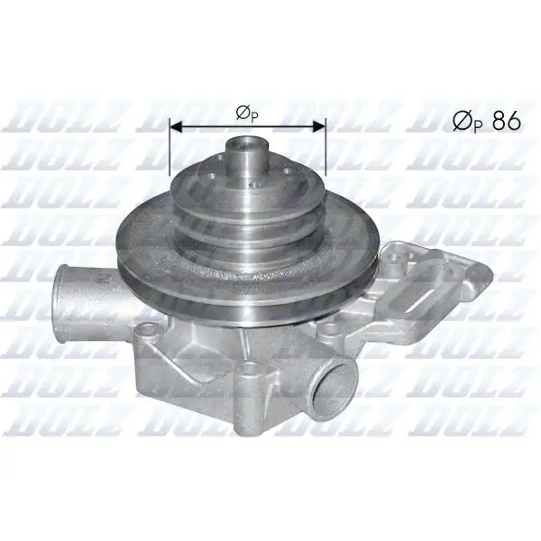 Насос водяной Citroen CX2.4/2.5/2.5D/TD 78-90/C25 1.9D/2.5D 87-9