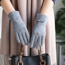 Gloves Winter Women Thermal Sports Techwear  Touch Screen Woolen Bicycle Emo Accessories Hand Warmer Thin for the Cold