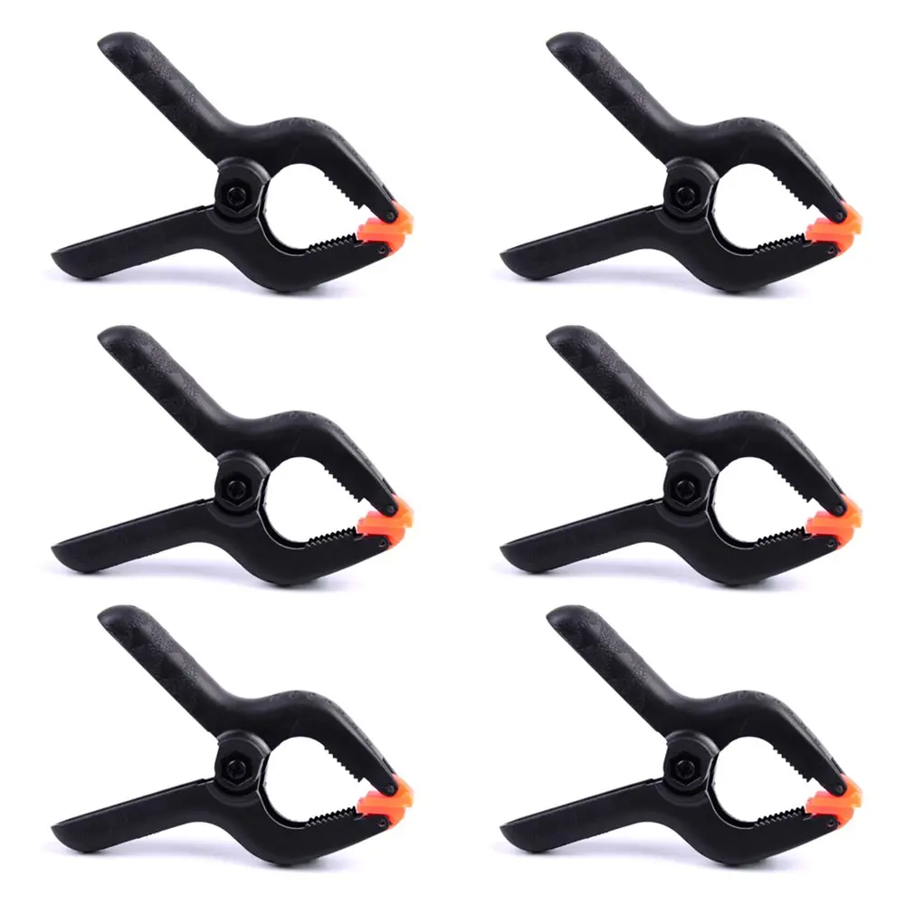 

10 pcs Spring Clamp Clip Strong Clamp High 205 160 110 100 86 62mm Studio Background Cloth Nylon Fixation Folder Binding Tools