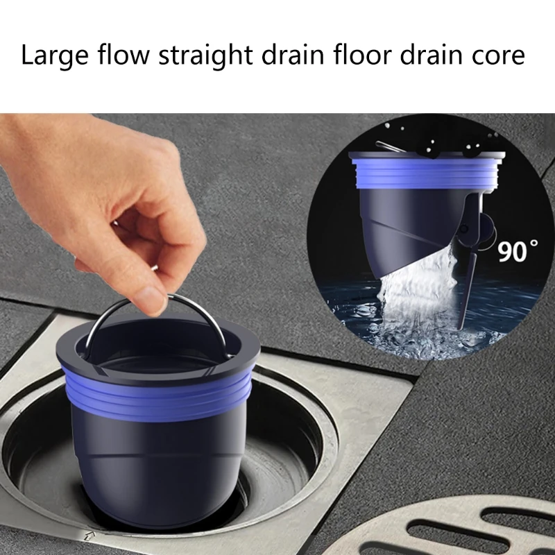 Bathroom Kitchen Water Drain Filter Floor Strainer Plug Trap Siphon Sink Backflow Preventer Sewer Core for Anti Odor | Обустройство