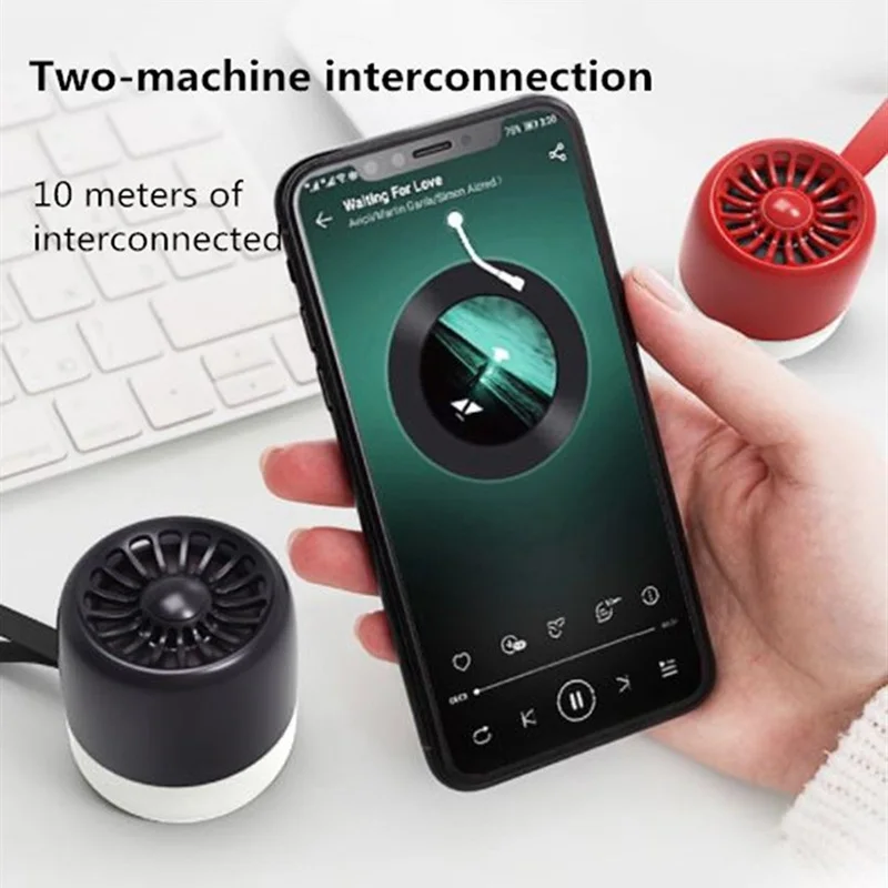Bluetooth 5,0 мини беспроводной Bluetooth динамик TWS маленький динамик Настройка открытый Bluetooth динамик M13
