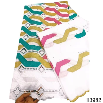 

Latest African Laces 2020 High Quality Swiss Cotton Voile Laces Swiss Voile Lace In Switzerland 7 Yards African Dry Lace HJ3982