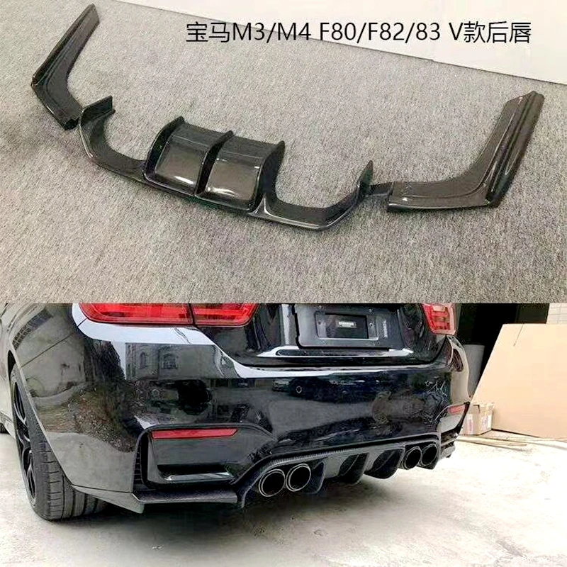 ForBMWF80M3F82F83M44Series20132019CarbonFiberRearDiffuser