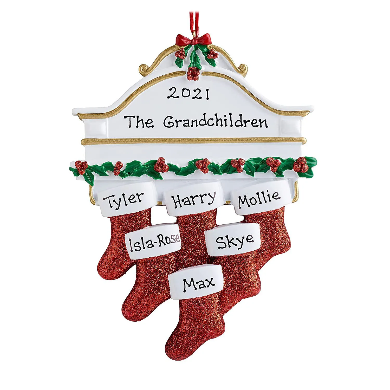 Diy Personalised Christmas Xmas Tree Stocking Ornament Mantel Family Groups Holiday Decorations Natale Hanging Pendant
