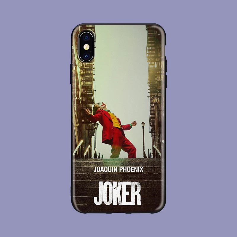 Joker Joaquin Phoenix Мягкий ТПУ чехол для телефона Apple IPhone X XR XS MAX 7 8 7plus 6 6S Plus 5 5S SE - Цвет: 2218