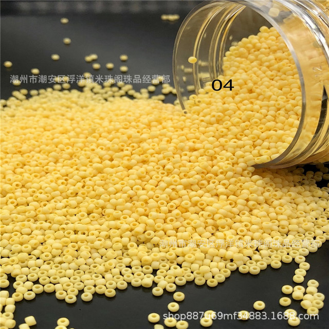 New Super Excellent Rice Beads 2mm Porcelain Beads Macaron Candy Series DIY Collection Beads Weaving Fashion Accessories