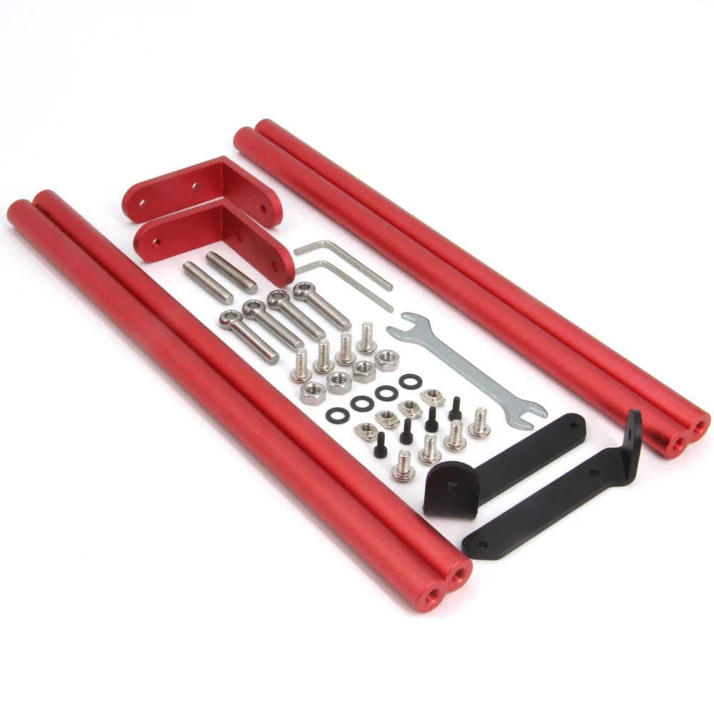 Diy Upgrade 3d Printer Supply Parts para Creality Impressora 3d Red Supporting Rod Grupo Apenas para Cr10s Pro Cr-10s Pro v2 - Imagem 3