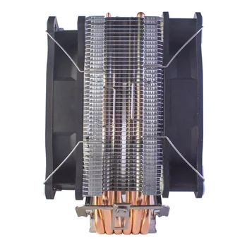 Enfriador de CPU X79 X99 2011, 6 tubos de calor, 120mm, 4 pines, PWM RGB, para Intel LGA 775, 1200, 1155, 1356, 1366, AMD3, AM4, ventilador de refrigeración de PC 4