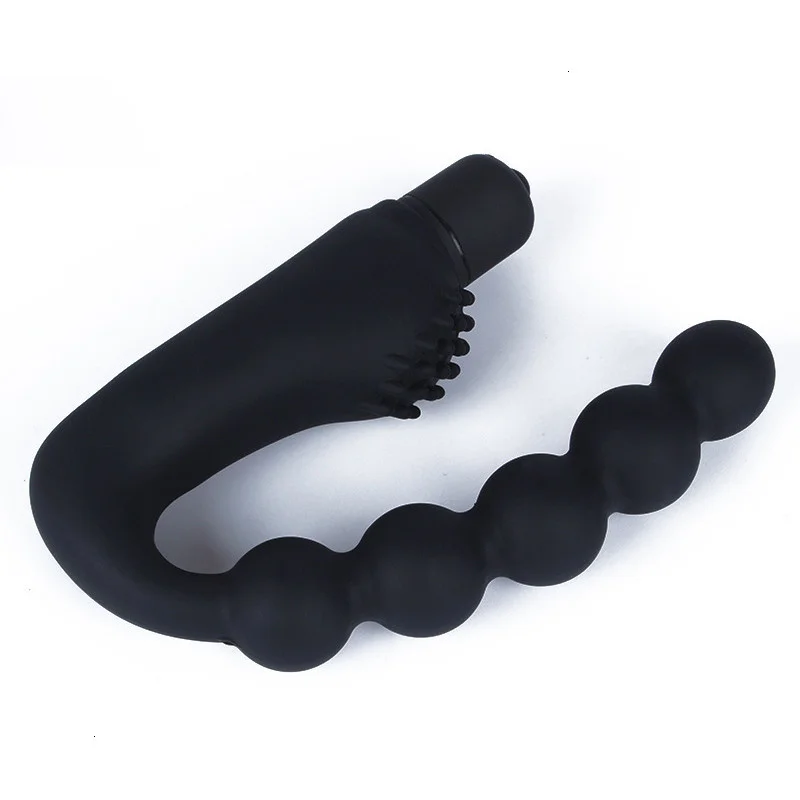 Silicone 10 Speed Vibrating Anal Plug Prostate Massager Anal Vibrator Sex Toys for Men Anal Beads Butt Plug Sex Products10