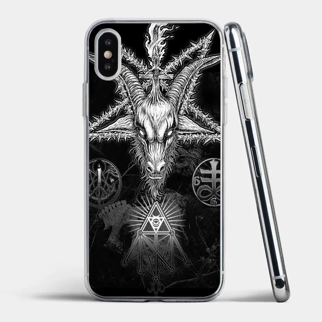 best meizu phone case For Meizu U20 Pro 5 6 Plus M2 M3 M3S NOTE M5S 6S M5 6 M6t MX6 Goat Cat Head Satan Art Soft Transparent Shell Covers meizu phone case with stones lock Cases For Meizu