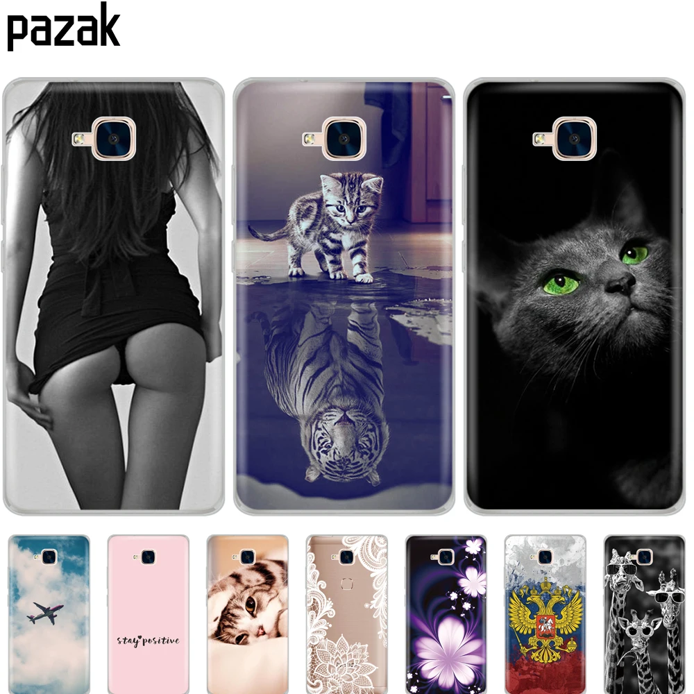 

For Huawei Honor 5C Case Cover NO Fingerprint Soft Silicone TPU Back Phone Cases Cover for Huawei Honor 5 C 5C Euro Version 5.2"