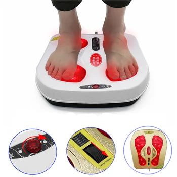 

220V Electric Relxation Foot Massage Vibration Infrared Heating Magnetic Therapy Spa Relaxing Magnetic Foot Massager Instrument
