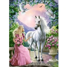 فتاة الحصان الرسم u2013 شراء فتاة الحصان الرسم مع شحن مجاني على