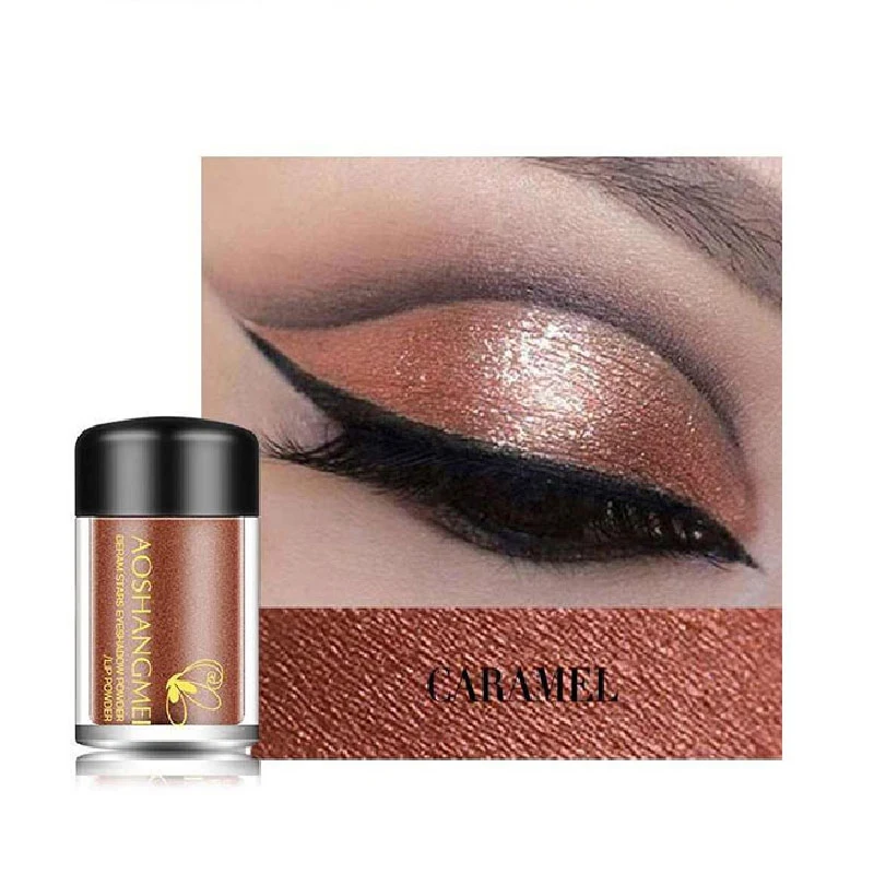 

8 Colors Glitter Eye Shadow Makeup Diamond High Gloss Lips Loose Waterproof Smudge-proof Luminous Eyes Pigment Powder Cosmetic