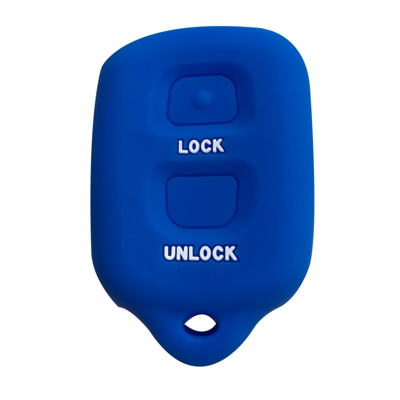 Silicone Car Key Cover 2 For Daihatsu Terios Key Cover Protected FOB Shell Case for Avanza Rush Entry Remote Accessories key case key case cover car key shell remote control case cover