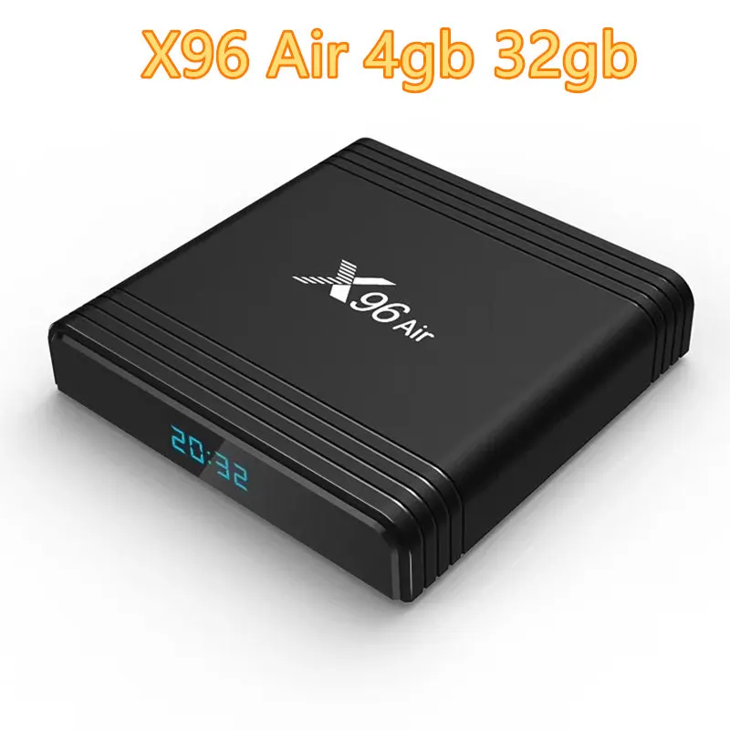 X96 Air Tv Box Android 9,0 Bluetooth Amlogic S905x3 4 Гб 64 Гб Wifi 4k 8k 24fps Netflix Youtube HD Android 9 мини-приставка - Цвет: X96 Air 4gb 32gb