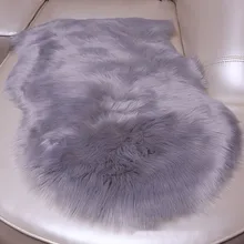 ChzzHare чистый цвет плюшевый коврик для спальни гостиной диван лестницы высокого качества овчины области Противоскользящий модный ковер