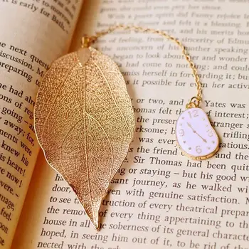 

Fashion Rabbit Clock Girl Bookmarks Office School Stationery Paper Accessories