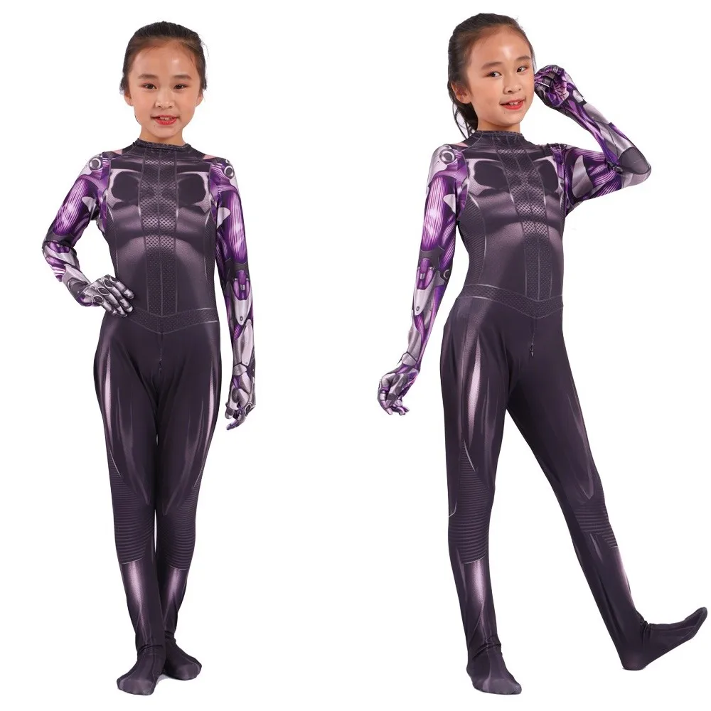 2020 Alita Battle Angel Cosplay Costumes 3D Printed Costume Party Halloween for Kids Girls Carnival Fancy Dress Up |