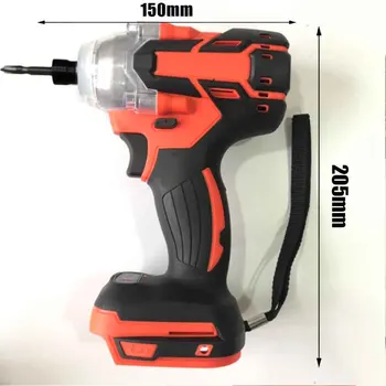 

18V Electric Impact Wrench Body Brushless For Makita DTW285Z Cordless 1/2inch Hex Chuck 520NM LED Lights Power Tool