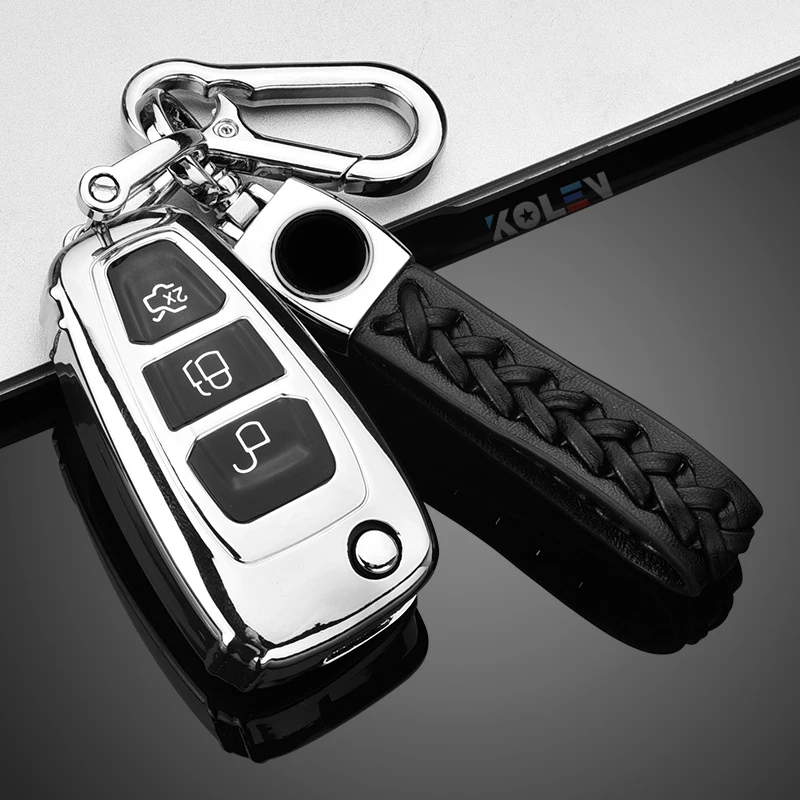 Custodia morbida per chiave a distanza per Auto in TPU per Ford Focus 2 3 MK2 MK3 Fiesta Mondeo Kuga Ecosport Ranger Auto Key Protect Holder Shell - H27cefde558824b9f81add3a65bc9f53eN